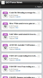 Mobile Screenshot of forexnews.gcitrading.com